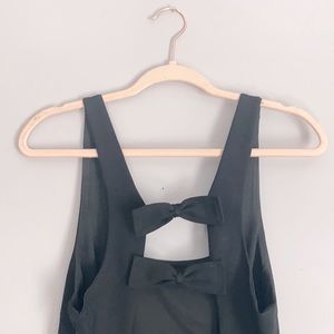 Black Dress with Bows 🎀